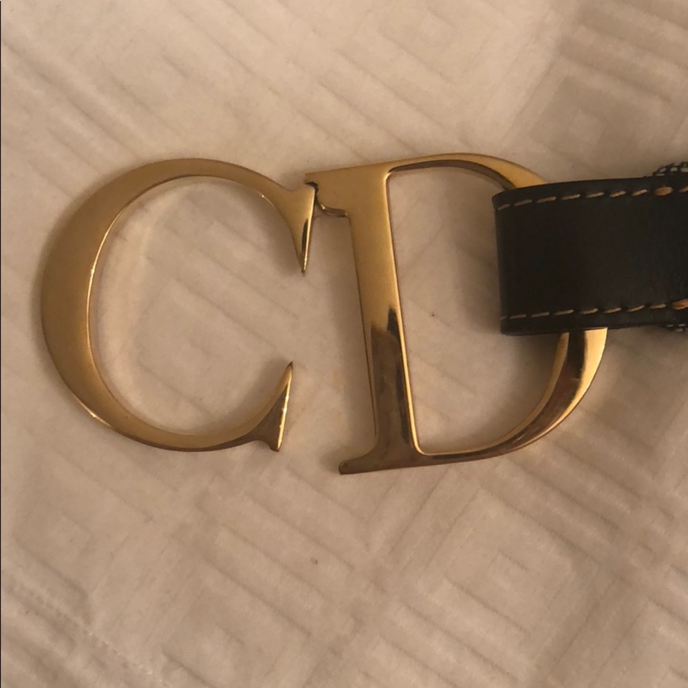 Vintage Dior Saddle Belt